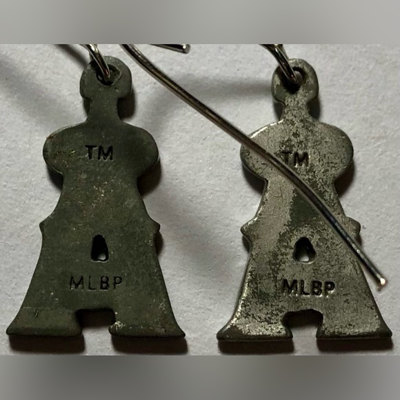 Los Angeles Angels Enameled Logo Earrings Official MLB - Picture 2 of 4